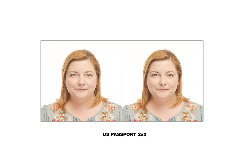 Passport with white background